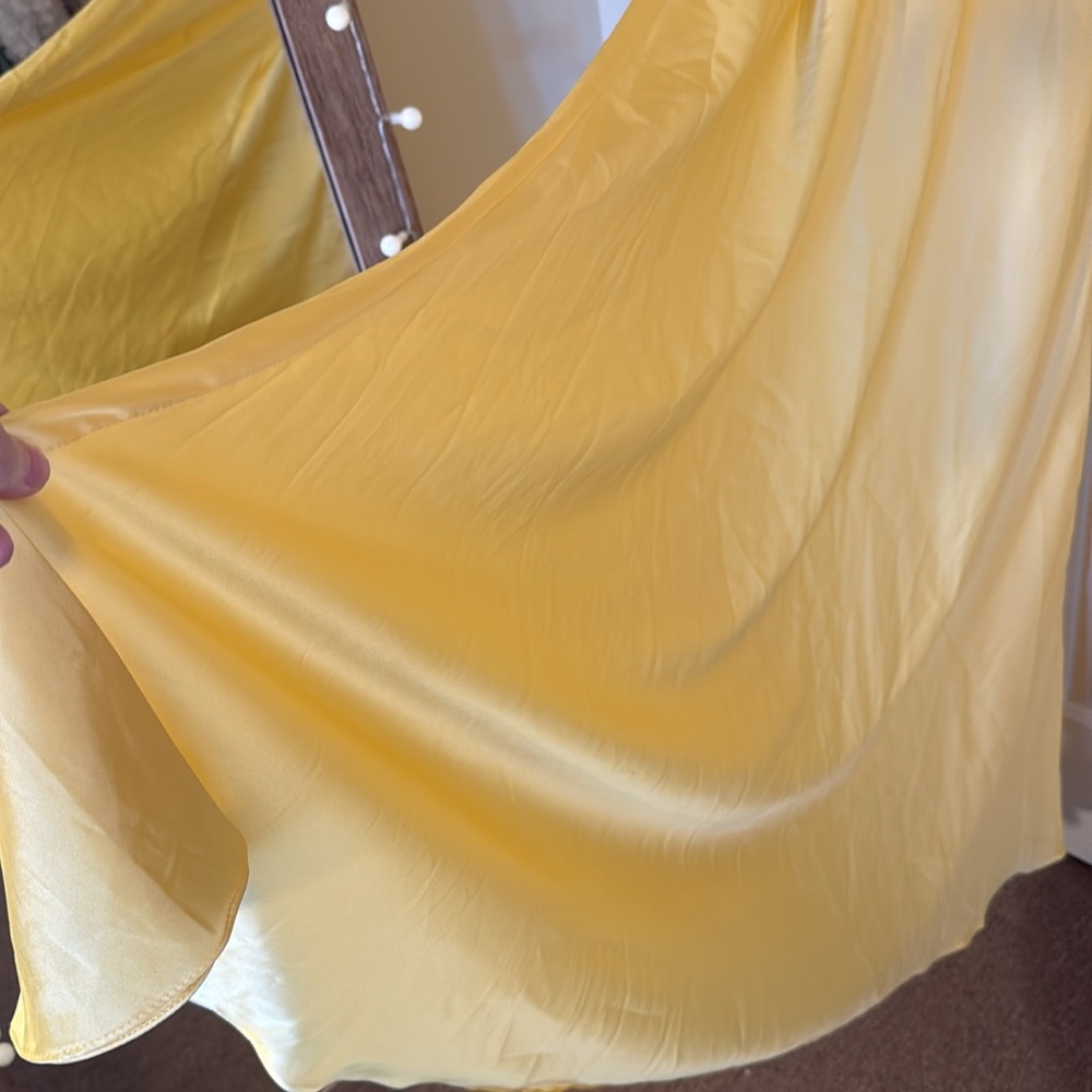 Mac Duggal Sunlit Yellow Maxi Dress - Picture 6 of 13
